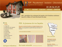Tablet Screenshot of fir.fr